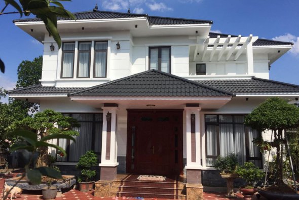 20+ Mẫu biệt thự 3 tầng mái nhật đẹp bùng nổ xu hướng 2021